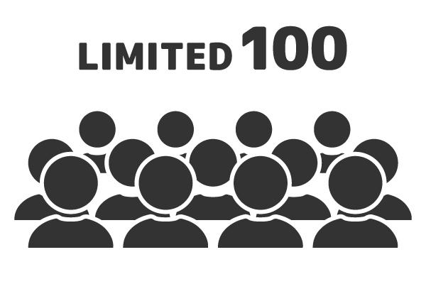限定100人