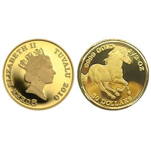 ツバルホース金貨