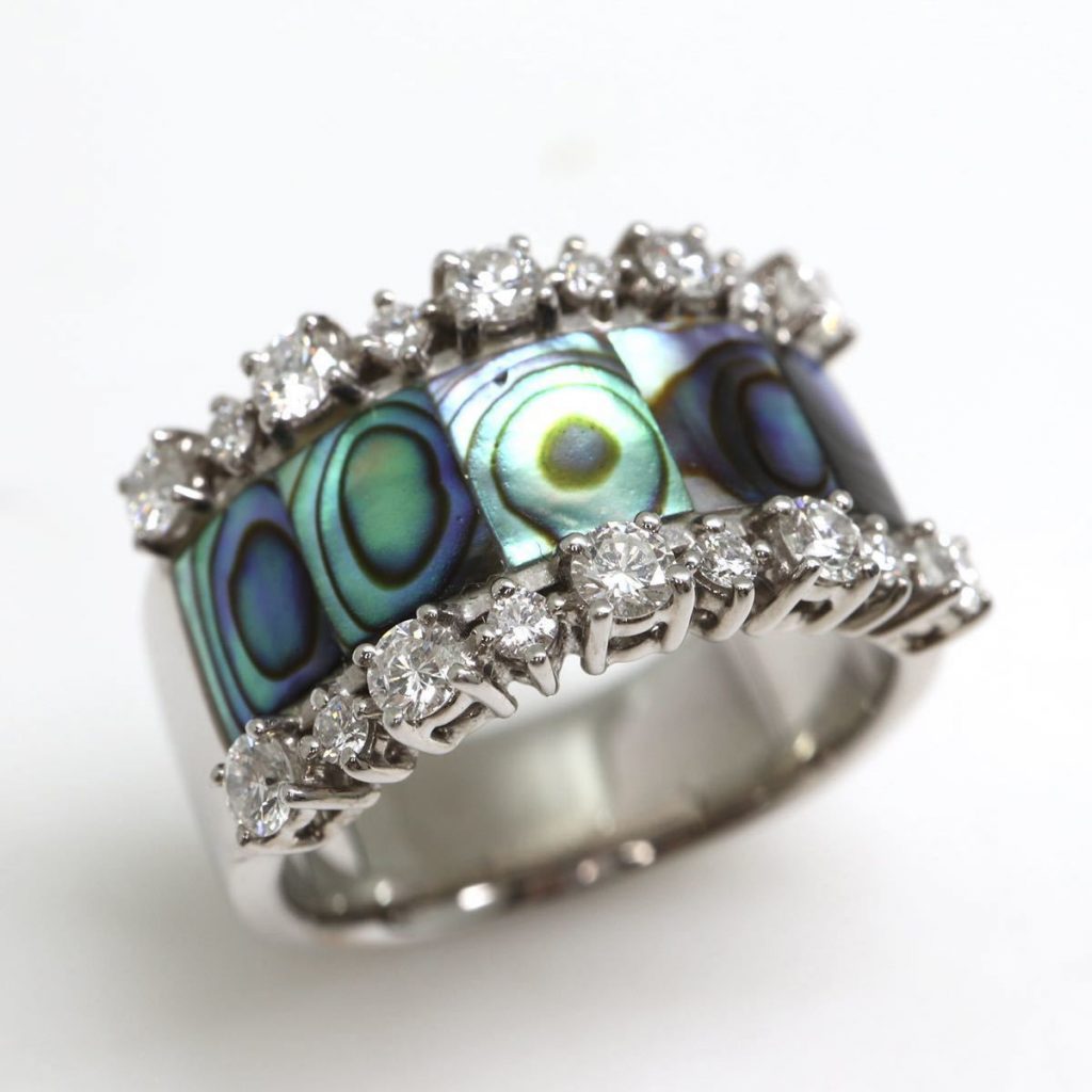 TASAKI シェルリング メレダイヤ 0.61ct K18WGの買取実績｜色石BANK