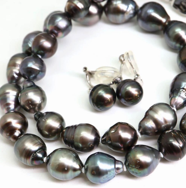 RITAO CHAN公式アカウント03様専用南洋黒蝶真珠SV925 ネックレス RITAO CHAN公式アカウント03様専用