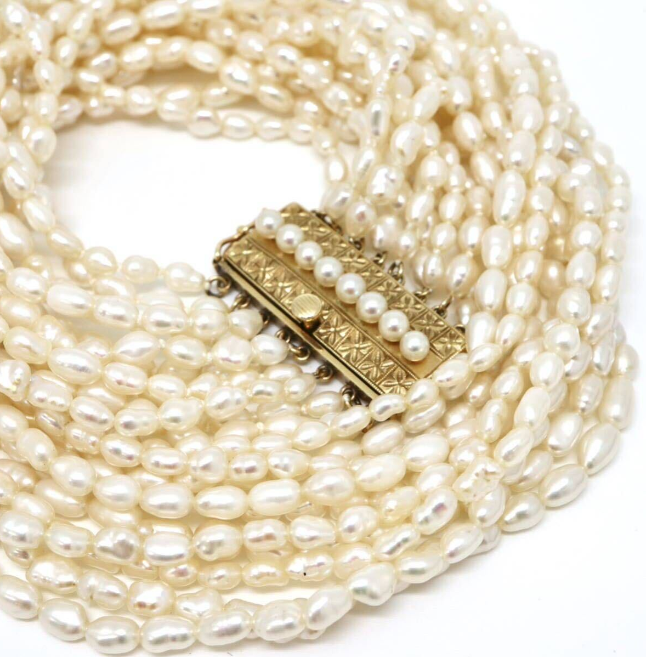 本真珠10連ネックレス84.0gの買取実績｜色石BANK 