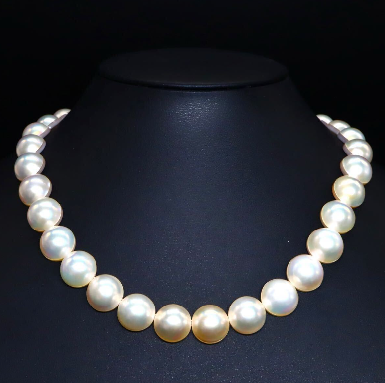 TASAKI(田崎真珠)】マベパールネックレスの買取実績｜色石BANK 