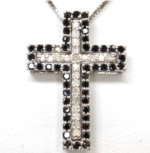 ブラックダイヤモンド 計0.67ct ダイヤモンド 計0.13ct リング 7号 18金ホワイトゴールド(K18WG) ジュエリー  netshop ブラックダイヤモンド 計0.67ct ダイヤモンド 計0.13ct リング 7号 18