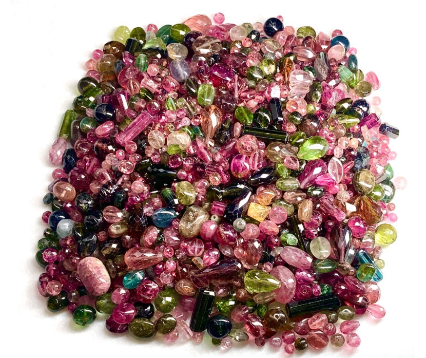 天然トルマリン 2.66ct 【紅梅色】コンゴ - 各種パーツ 