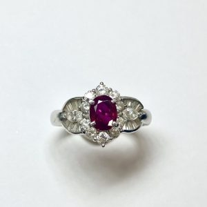 ルビー　0.98ct　リング