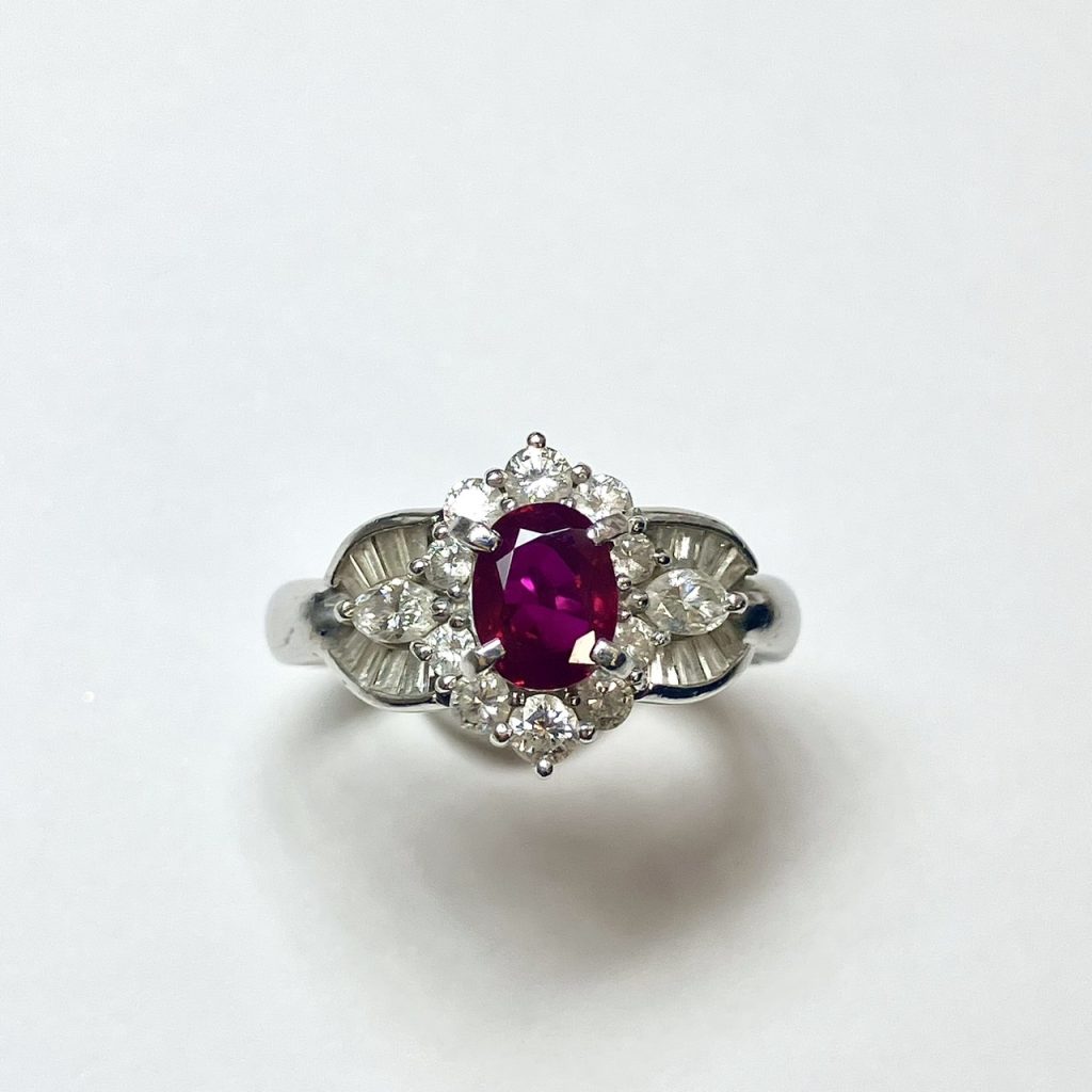 ルビー 0.98ct リング