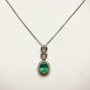 エメラルド　1.62ct　ネックレス