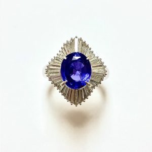 サファイア　3.61ct　リング