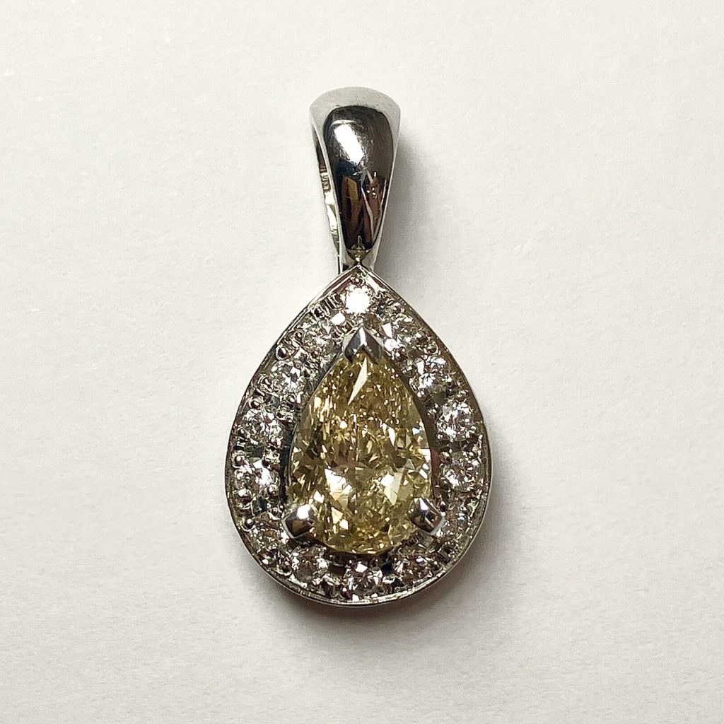 ダイヤ　1.002ct　ネックレストップ