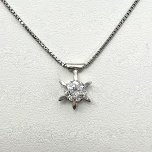 ダイヤ　1.017ct　ネックレス