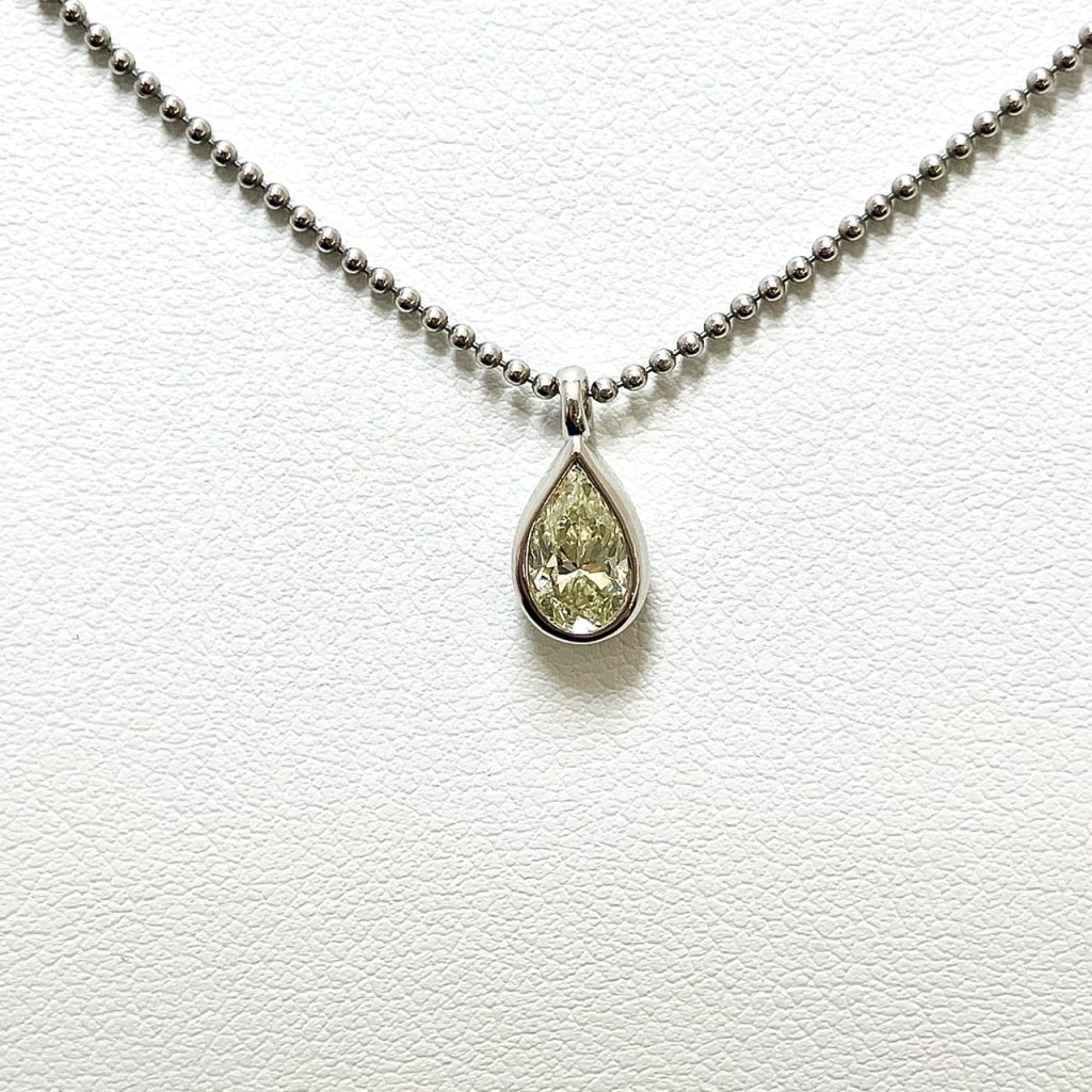 ダイヤ　1.01ct　ネックレス