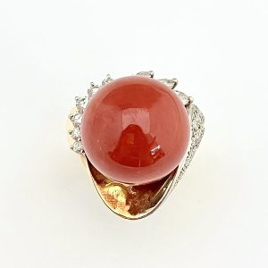 サンゴ　35ct　リング