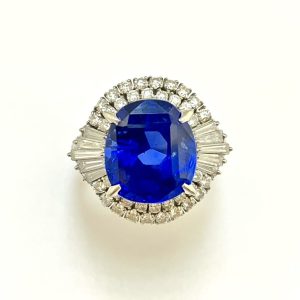 サファイア　7.89ct　リング