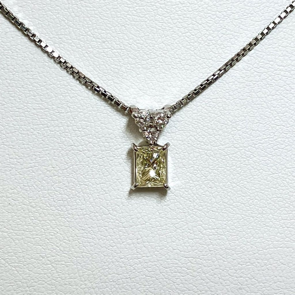 ダイヤ　1.033ct　ネックレス