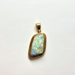 ボルダーオパール　6.51ct　ネックレストップ