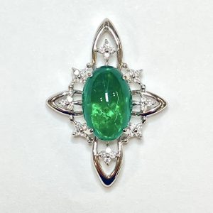 エメラルド　5.27ct　リング