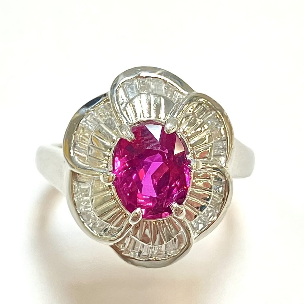 ルビー　1.54ct　リング