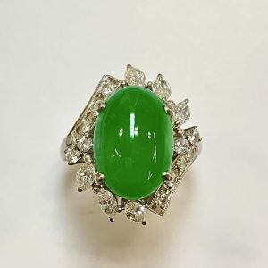 ヒスイ　5.78ct　リング