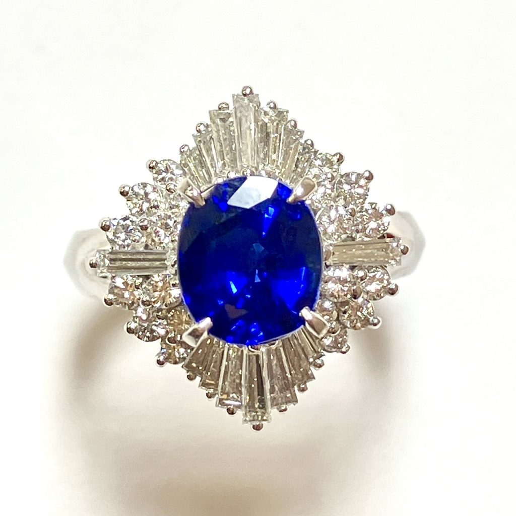 サファイア 2.46ct リング