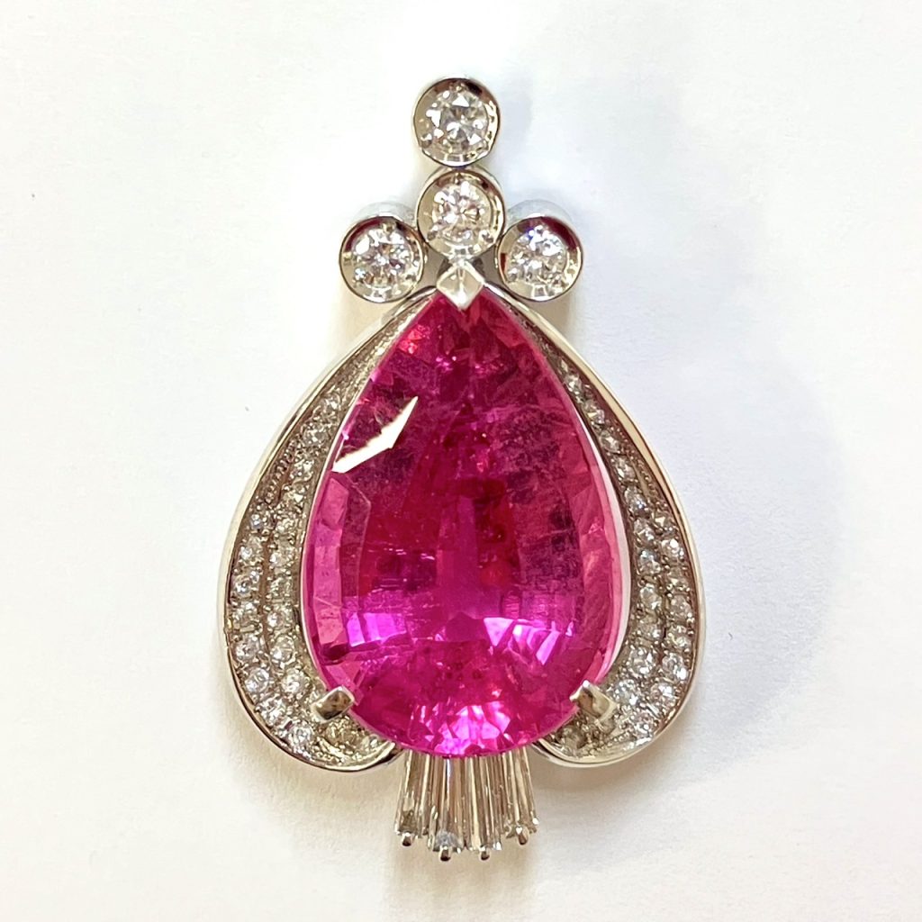 トルマリン 27.09ct ネックレストップ