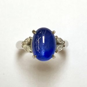 サファイア　7.27ct　リング