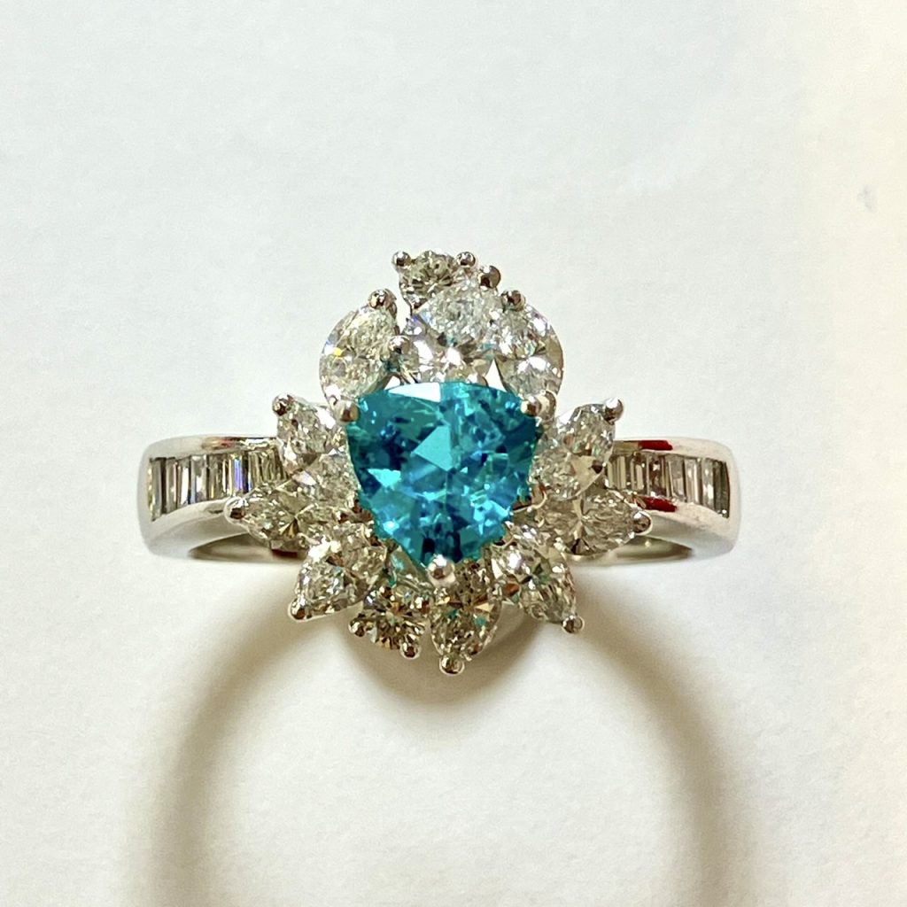 パライバトルマリン 0.7ct リング