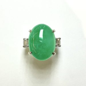 ヒスイ 17.21ct　リング