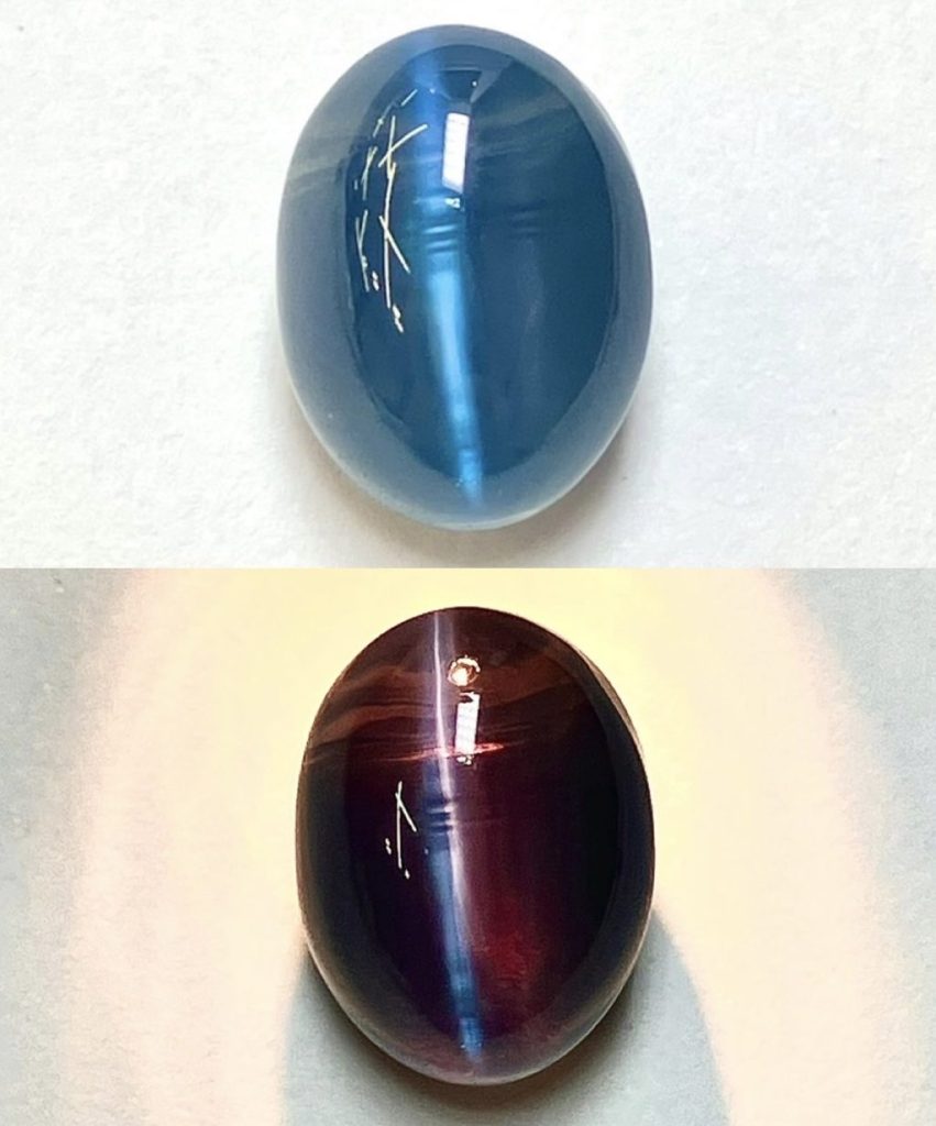 アレキサンドライトキャッツアイ　4.36ct