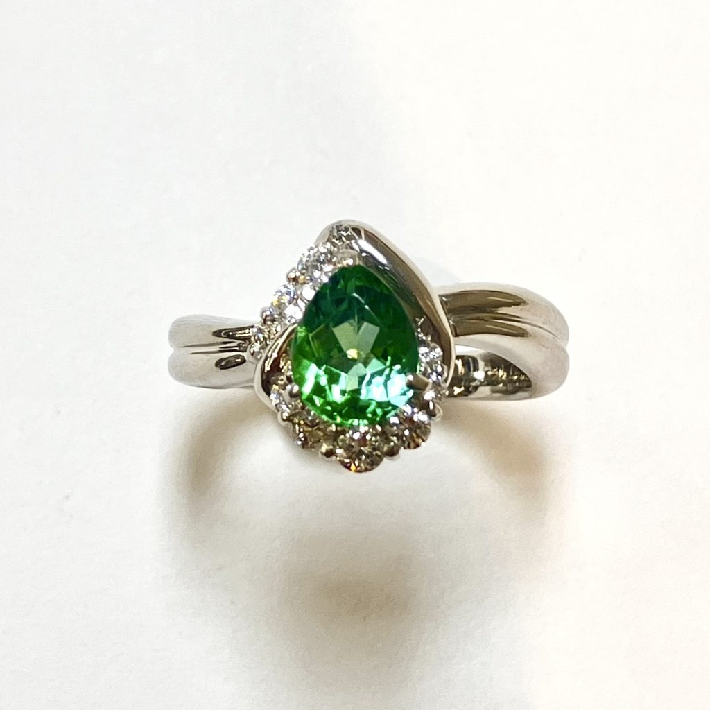 パライバトルマリン　1.09ct　リング