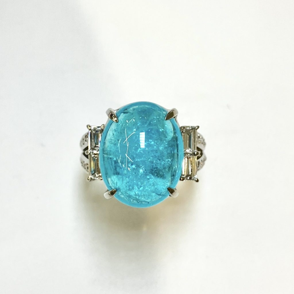 パライバトルマリン　11.35ct　リング