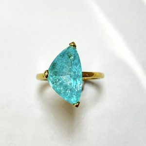 パライバトルマリン　5.42ct　リング