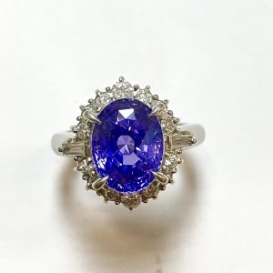 サファイア　5.33ct　リング