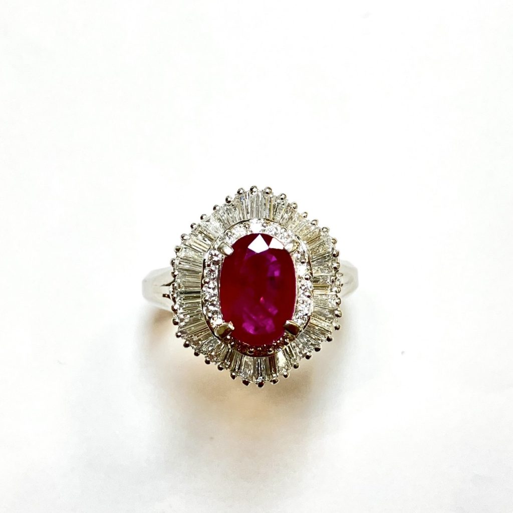 ルビー　2.29ct　リング