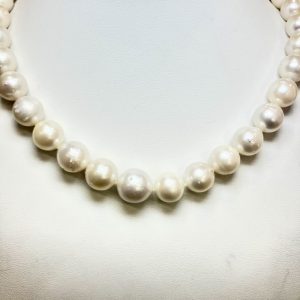 パールネックレス　白蝶
