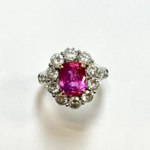 ルビー　3.895ct　リング
