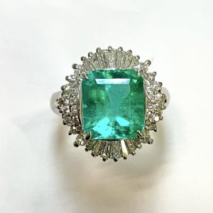 エメラルド　3.87ct　リング