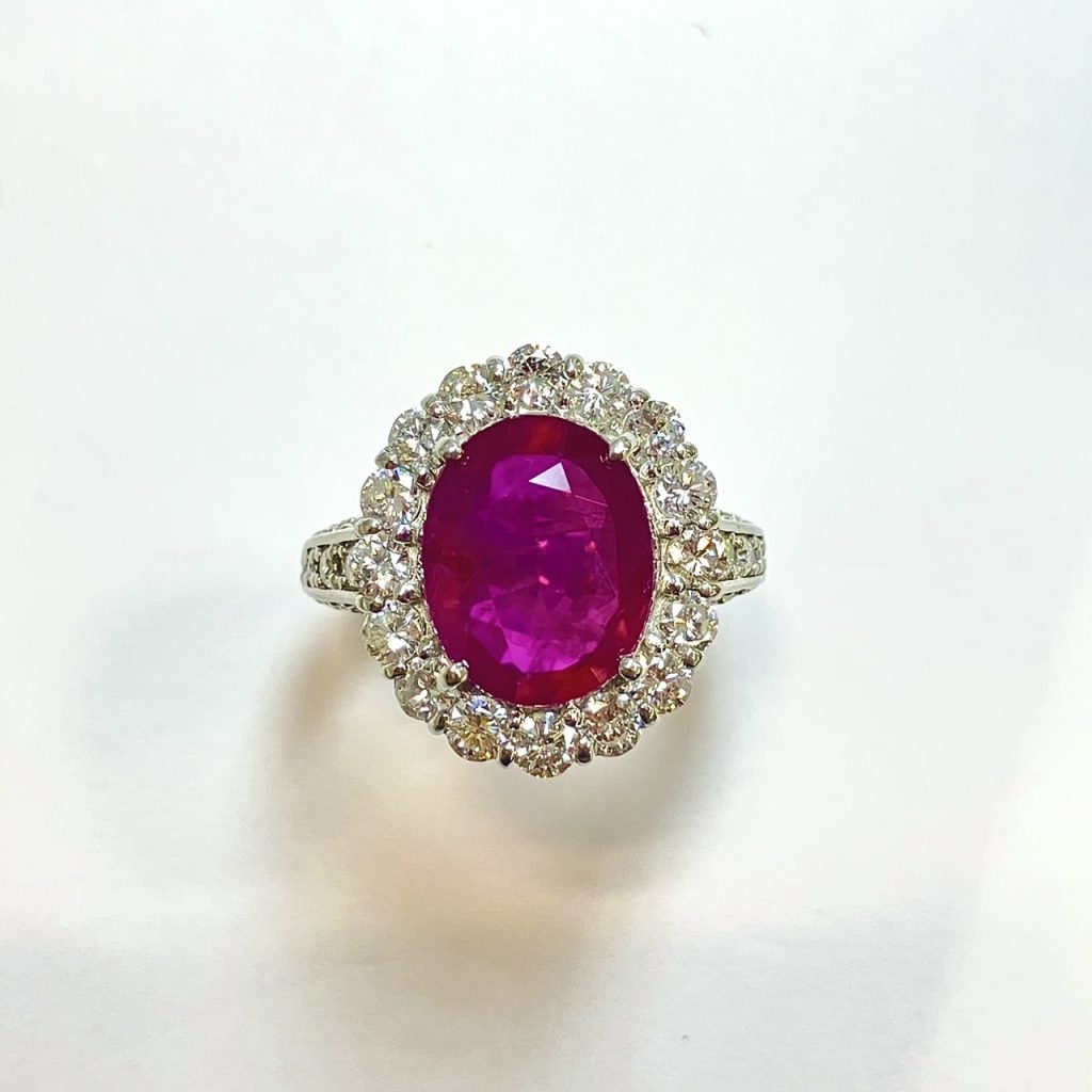 ルビー 4.204ct リング