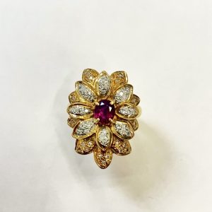 ルビー　0.75ct　リング