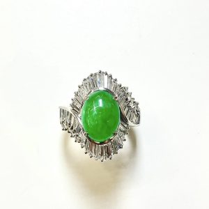 ヒスイ　3.025ct　リング
