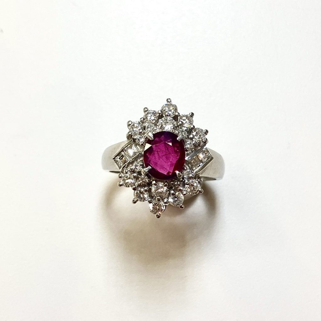 ルビー　1.02ct　リング