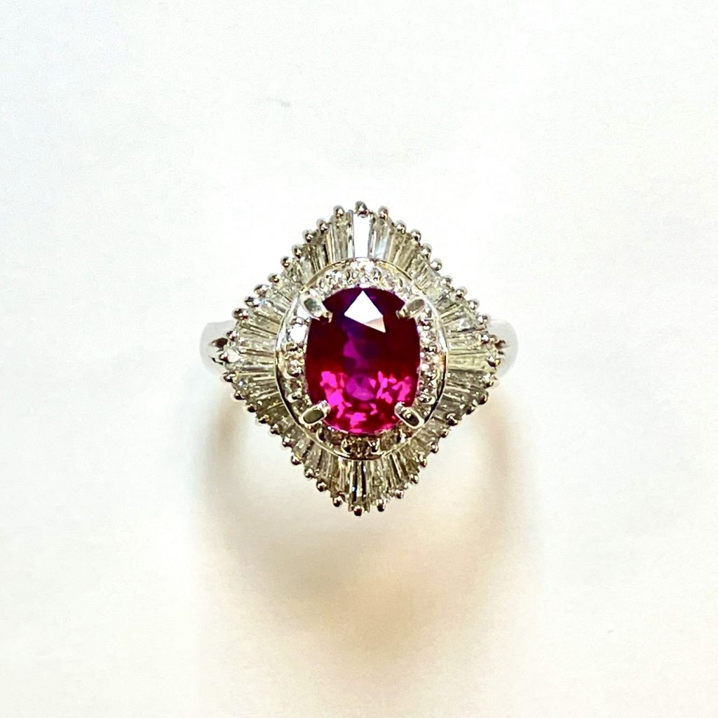 ルビー　2.03ct　リング