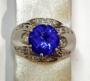 タンザナイト　3.583ct　リング