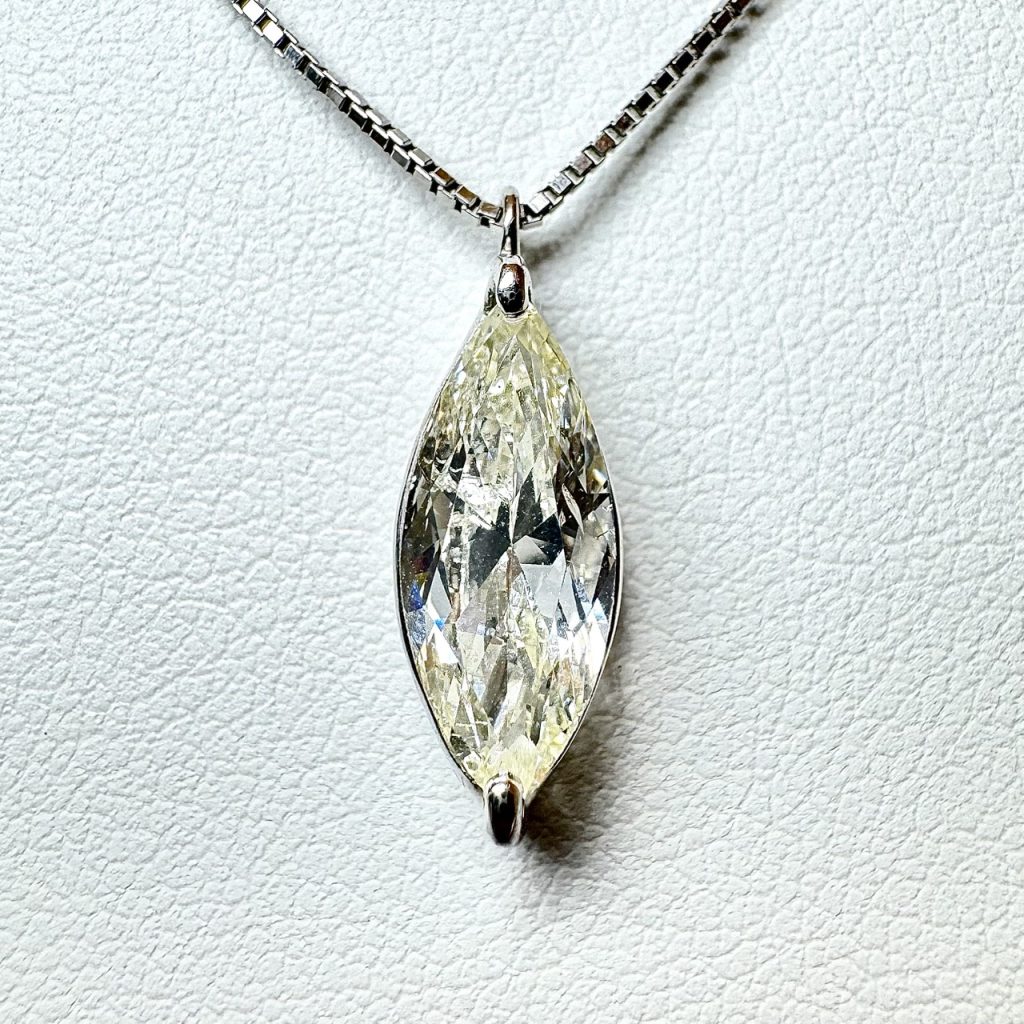 ダイヤモンド　1.015ct　ネックレス