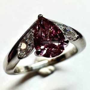 ピンクダイヤモンド　0.709ct　リング