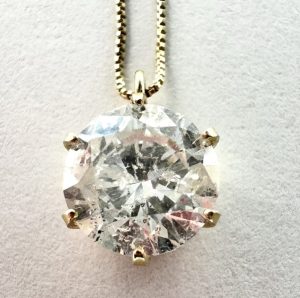 ダイヤモンド　1.142ct　ネックレストップ