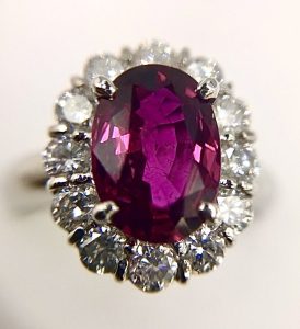 ルビー　2.56ct　リング