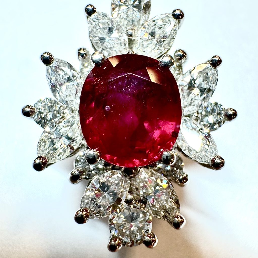 ルビー　1.58ct　リング