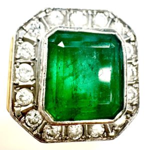 エメラルド　7.51ct　リング