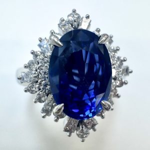 サファイア　2.68ct　リング