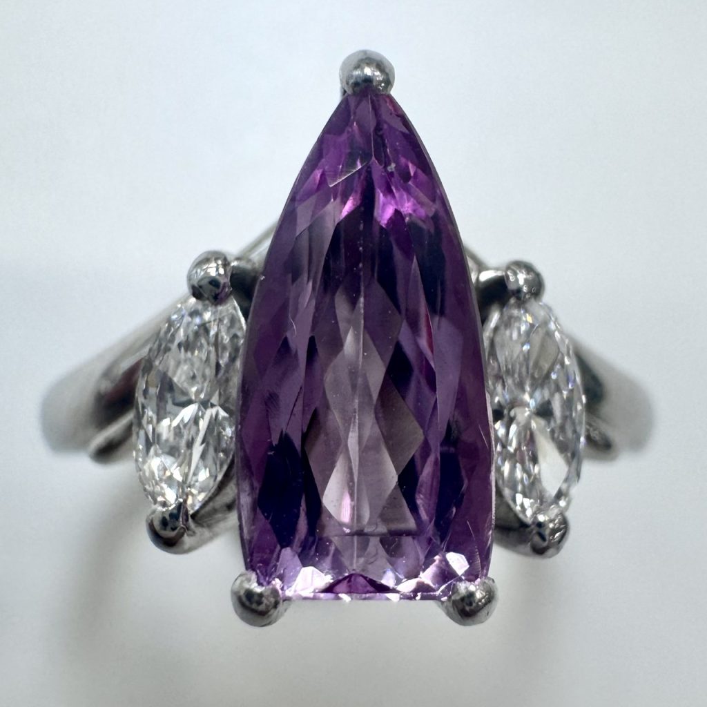 インペリアルトパーズ　1.695ct　リング